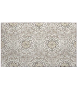 Addison Chantille ACN619 Taupe 1 ft. 8 in. x 2 ft. 6 in. Rectangle Rug