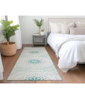 Chantille ACN619 Teal 2'3" x 7'6" Rug