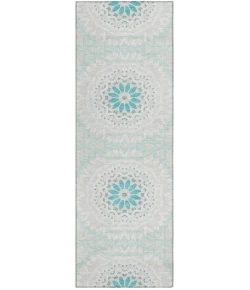 Addison Chantille ACN619 Teal 2 ft. 3 in. x 7 ft. 6 in. Runner Rug
