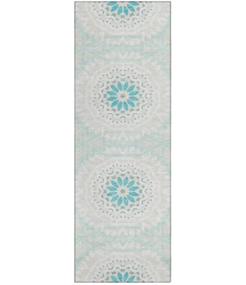 Chantille ACN619 Teal 2'3" x 7'6" Rug
