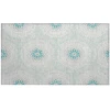 Addison Chantille ACN619 Teal 1 ft. 8 in. x 2 ft. 6 in. Rectangle Rug