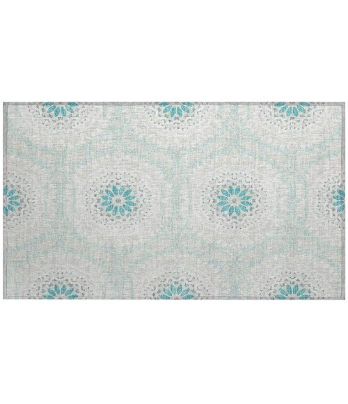 Chantille ACN619 Teal 1'8" x 2'6" Rug