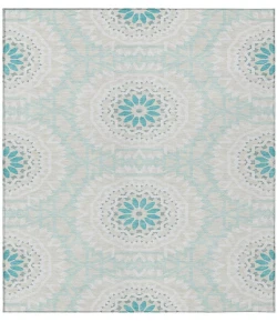 Addison Chantille ACN619 Teal 2 ft. 6 in. x 3 ft. 10 in. Rectangle Rug