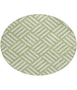 Addison Chantille ACN620 Aloe 8 ft. x 8 ft. Round Rug