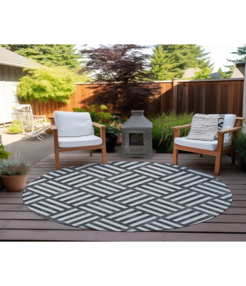 Chantille ACN620 Black 8' x 8' Rug