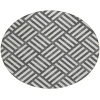 Addison Chantille ACN620 Black 8 ft. x 8 ft. Round Rug