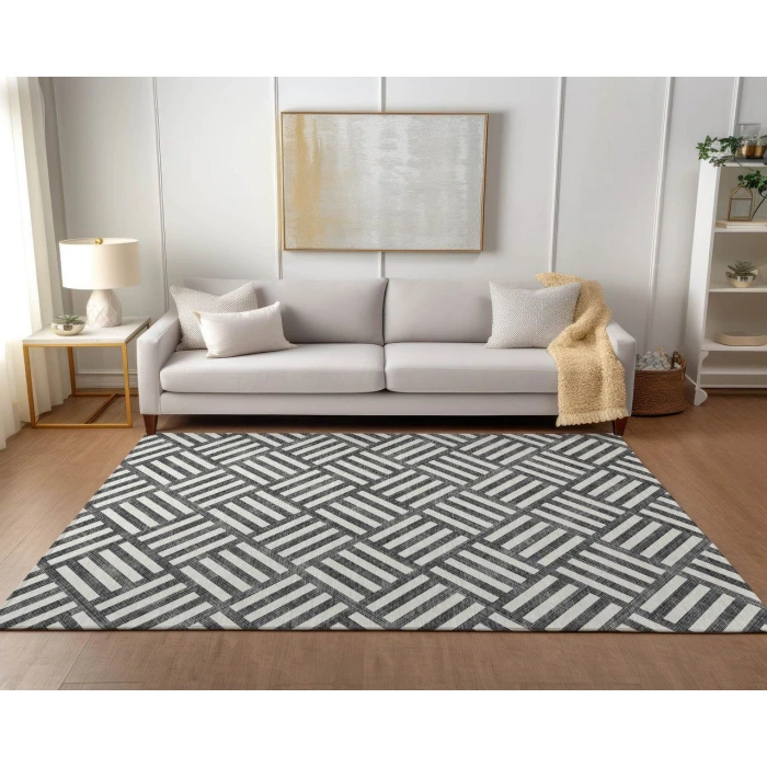 Chantille ACN620 Black 2'6" x 3'10" Rug