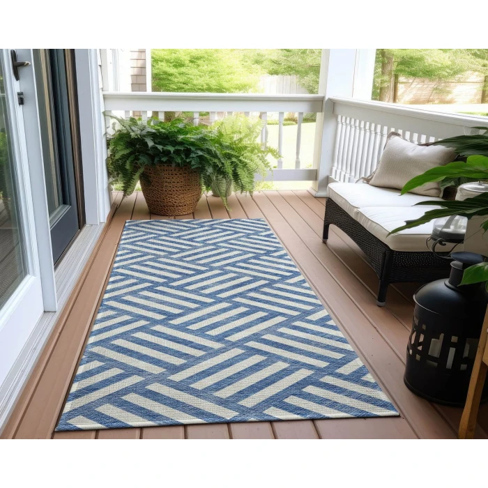 Chantille ACN620 Blue 2'3" x 7'6" Rug