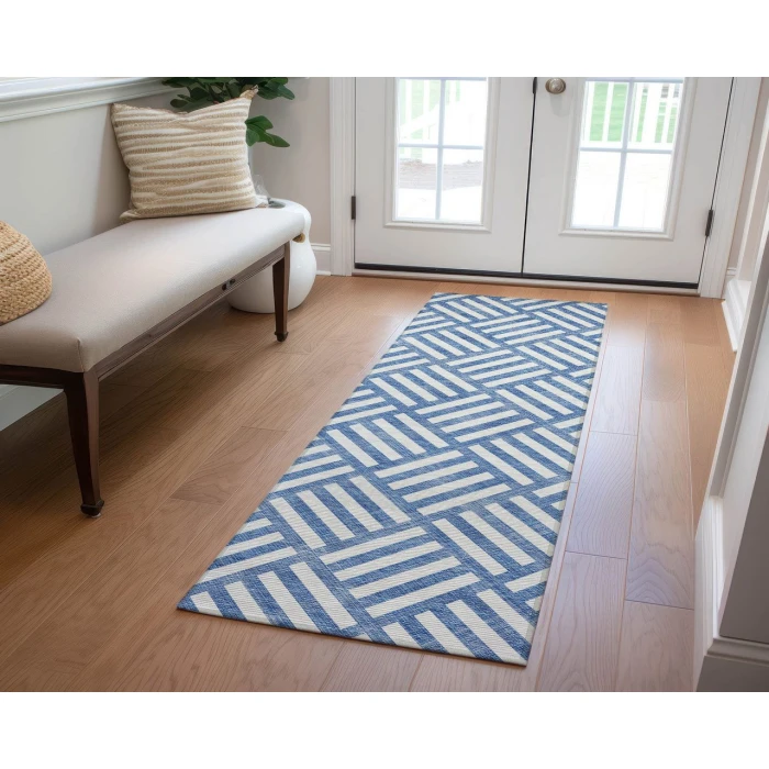 Chantille ACN620 Blue 2'3" x 7'6" Rug