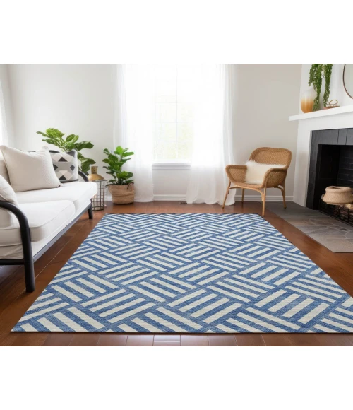 Chantille ACN620 Blue 5' x 7'6" Rug