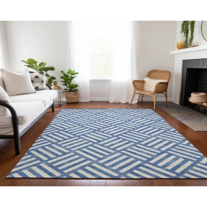 Chantille ACN620 Blue 2'6" x 3'10" Rug
