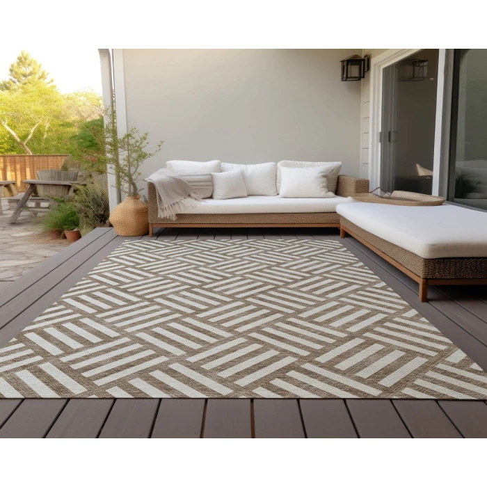Chantille ACN620 Brown 5' x 7'6" Rug