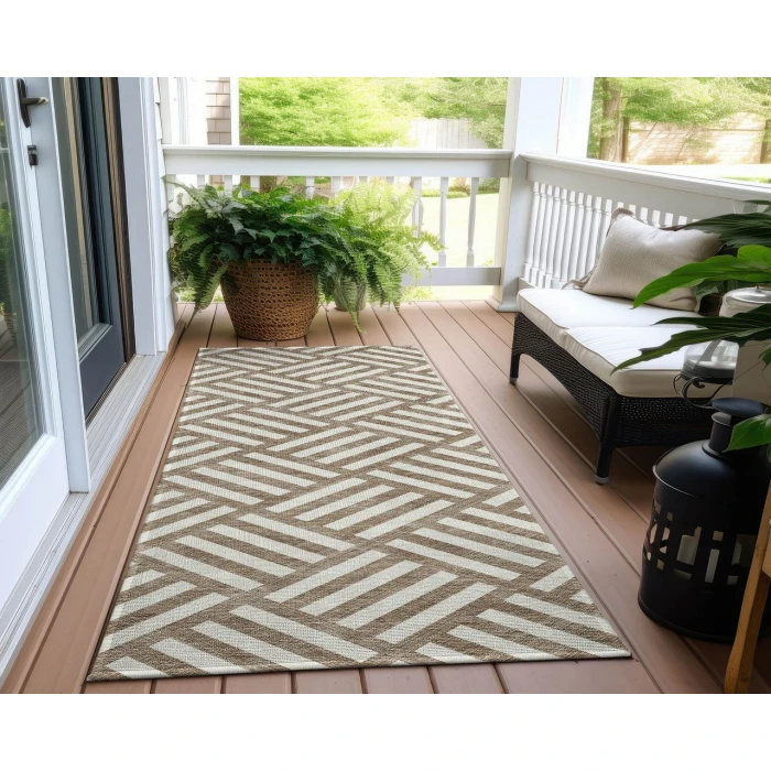 Chantille ACN620 Brown 2'3" x 7'6" Rug