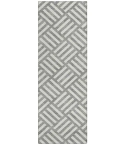 Addison Chantille ACN620 Gray 2 ft. 3 in. x 7 ft. 6 in. Runner Rug