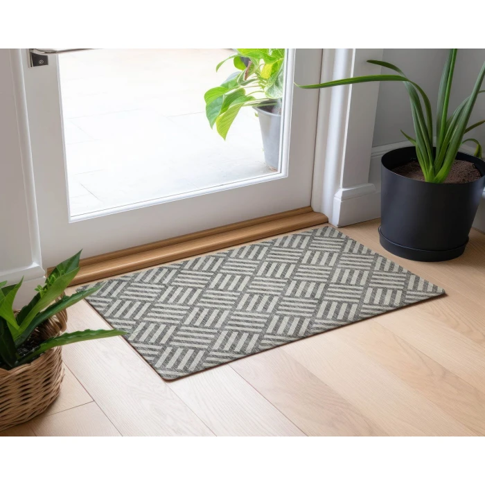 Chantille ACN620 Gray 1'8" x 2'6" Rug