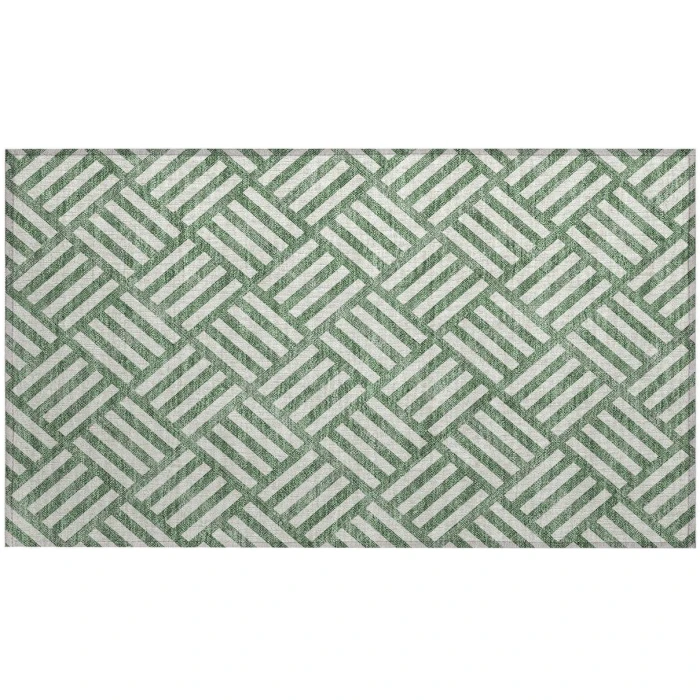 Chantille ACN620 Green 1'8" x 2'6" Rug