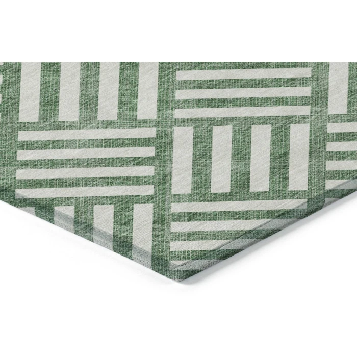 Chantille ACN620 Green 1'8" x 2'6" Rug