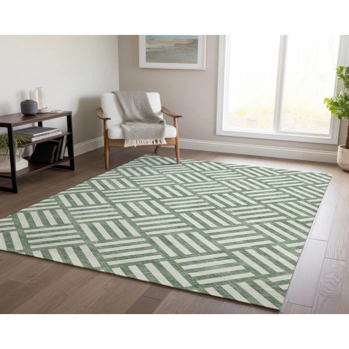 Chantille ACN620 Green 10' x 14' Rug