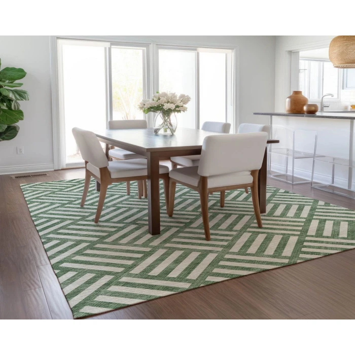 Chantille ACN620 Green 10' x 14' Rug
