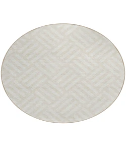 Addison Chantille ACN620 Ivory 8 ft. x 8 ft. Round Rug