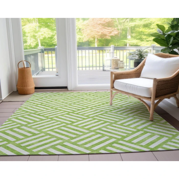 Chantille ACN620 Lime 2'6" x 3'10" Rug