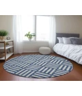 Chantille ACN620 Navy 8' x 8' Rug