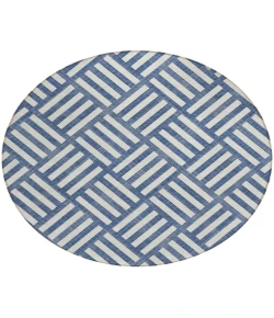 Addison Chantille ACN620 Navy 8 ft. x 8 ft. Round Rug