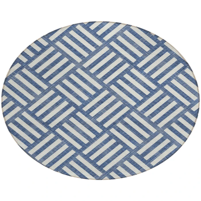 Chantille ACN620 Navy 8' x 8' Rug
