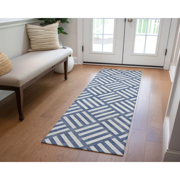 Chantille ACN620 Navy 2'3" x 7'6" Rug