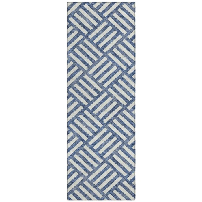 Chantille ACN620 Navy 2'3" x 7'6" Rug