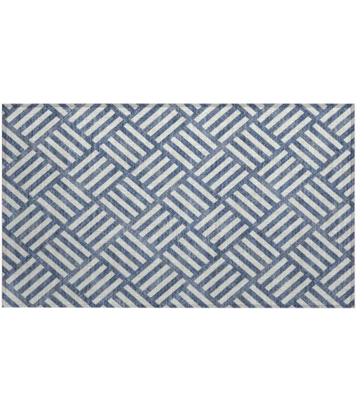 Chantille ACN620 Navy 1'8" x 2'6" Rug