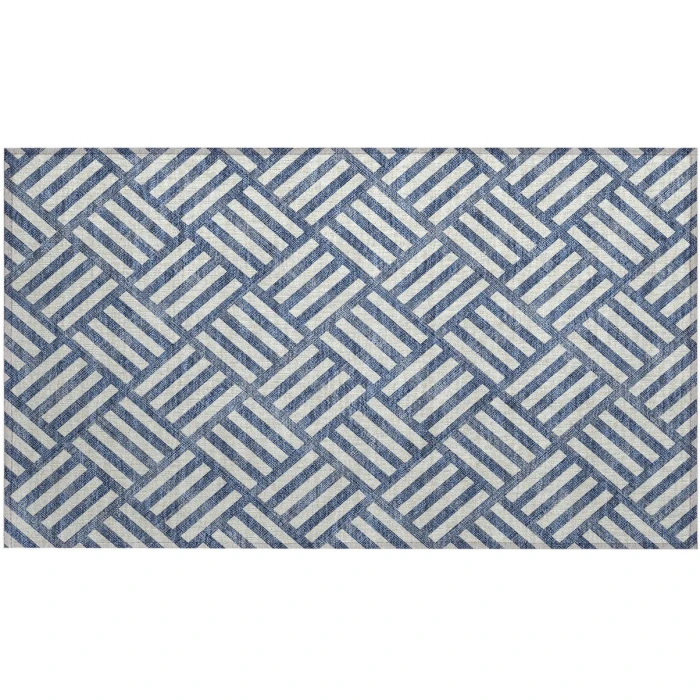 Chantille ACN620 Navy 1'8" x 2'6" Rug