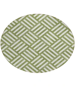 Addison Chantille ACN620 Olive 8 ft. x 8 ft. Round Rug