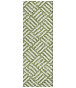 Addison Chantille ACN620 Olive 2 ft. 3 in. x 7 ft. 6 in. Runner Rug