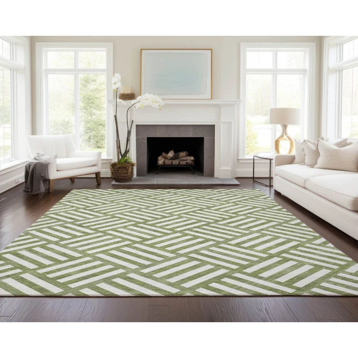 Chantille ACN620 Olive 10' x 14' Rug