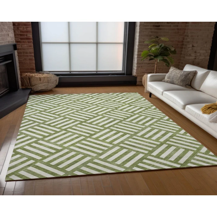 Chantille ACN620 Olive 10' x 14' Rug