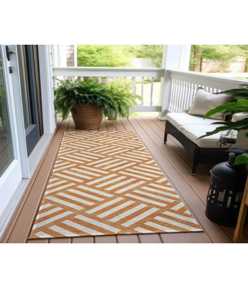 Chantille ACN620 Orange 2'3" x 7'6" Rug