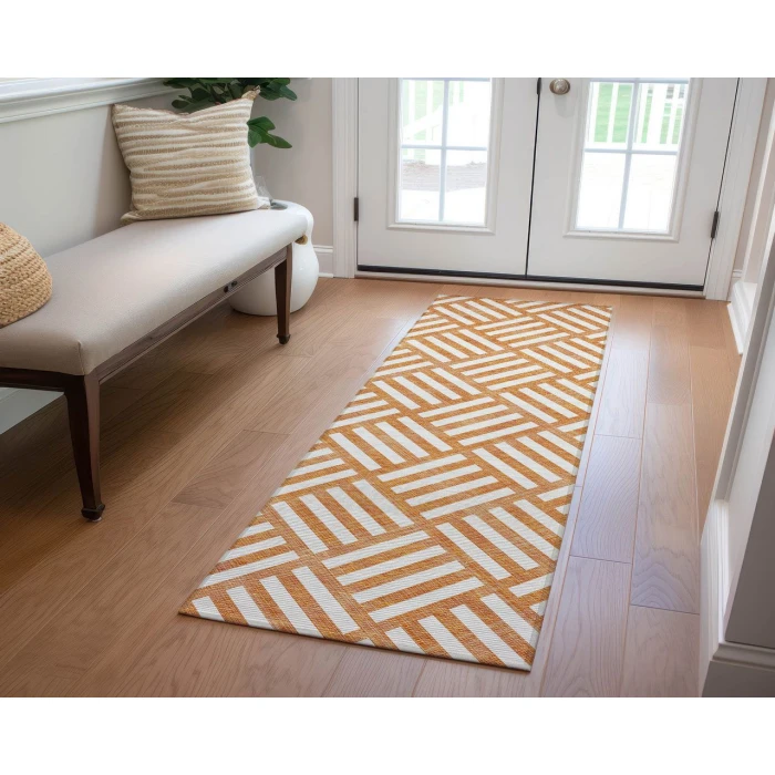 Chantille ACN620 Orange 2'3" x 7'6" Rug
