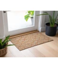 Chantille ACN620 Orange 1'8" x 2'6" Rug