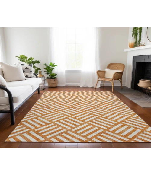 Chantille ACN620 Orange 9' x 12' Rug