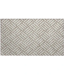 Addison Chantille ACN620 Taupe 1 ft. 8 in. x 2 ft. 6 in. Rectangle Rug