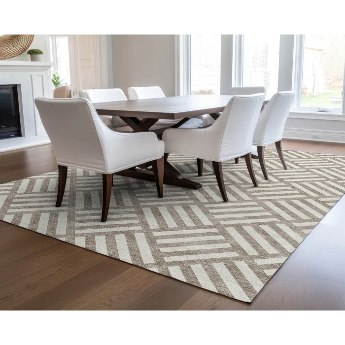 Chantille ACN620 Taupe 2'6" x 3'10" Rug