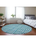 Chantille ACN620 Teal 8' x 8' Rug