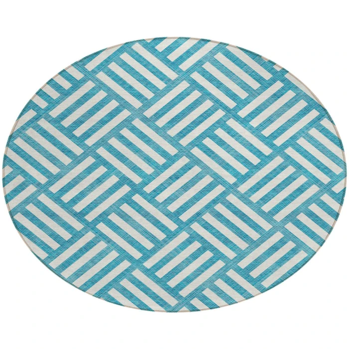 Chantille ACN620 Teal 8' x 8' Rug