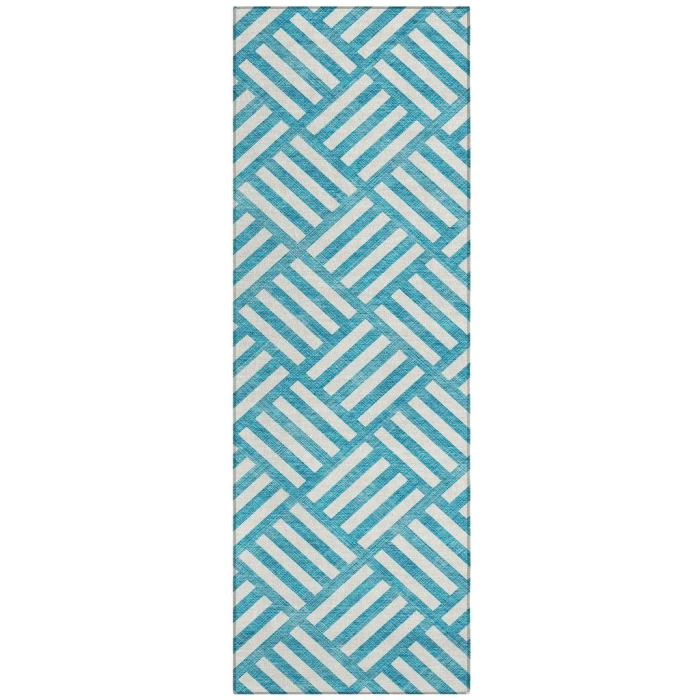 Chantille ACN620 Teal 2'3" x 7'6" Rug