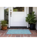 Chantille ACN620 Teal 1'8" x 2'6" Rug