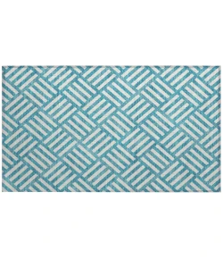 Addison Chantille ACN620 Teal 1 ft. 8 in. x 2 ft. 6 in. Rectangle Rug