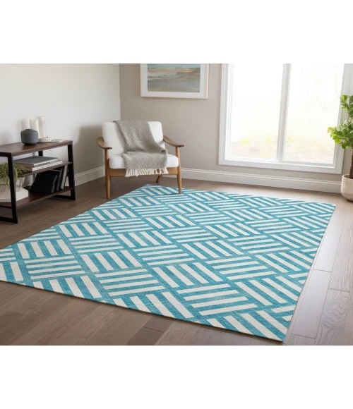 Chantille ACN620 Teal 5' x 7'6" Rug