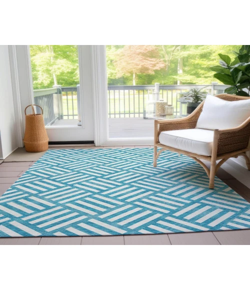 Chantille ACN620 Teal 5' x 7'6" Rug
