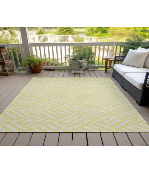 Chantille ACN620 Yellow 5' x 7'6" Rug
